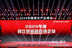 中粮油脂荣获第四届中国餐饮产业红牛奖 “2024年度餐